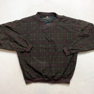 Vintage Sun Mountain Sports Jacket Men's L Track Long Sleeve Golf Pullover
